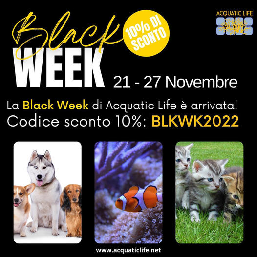 Offerte Acquatic Life Black Friday 2022