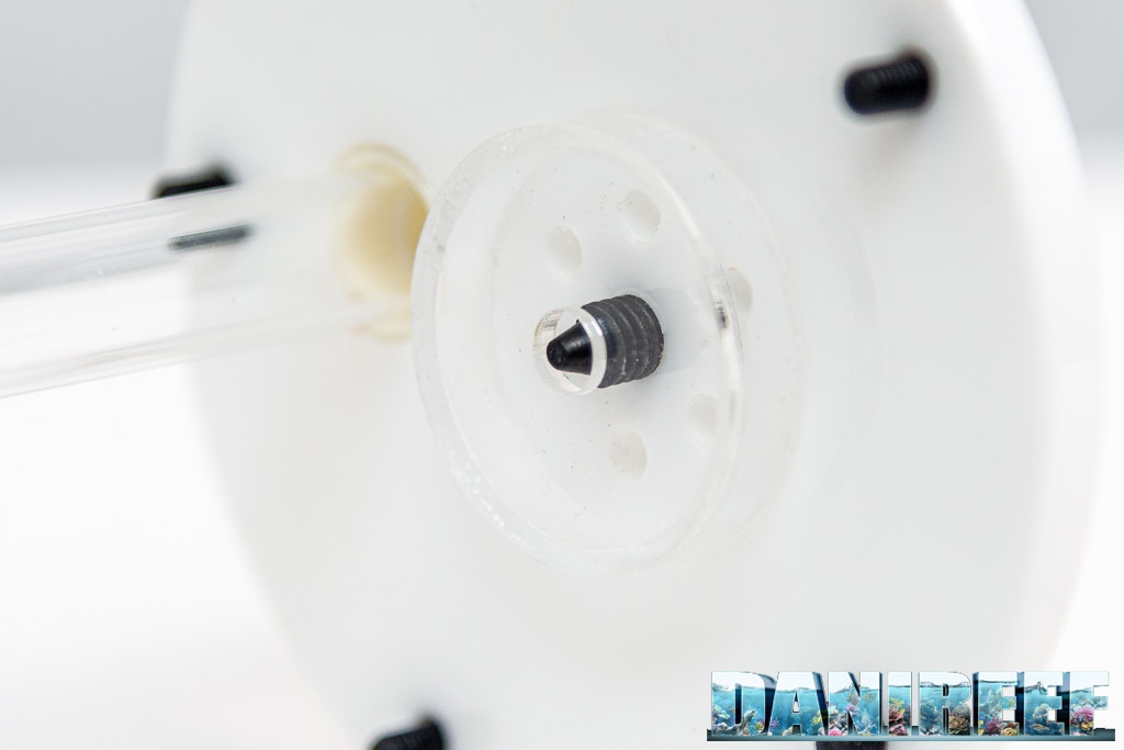 Aumentare il pH in acquario: CO2 Scrubber SR-500 di Aquatic Exclusive con AE ScrubX - vite parzializzatrice