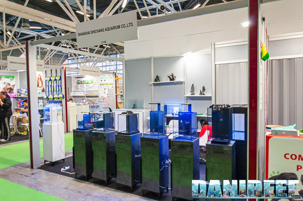 Lo stand Shanghai Shichang Aquarium Co. allo Zoomark 2023
