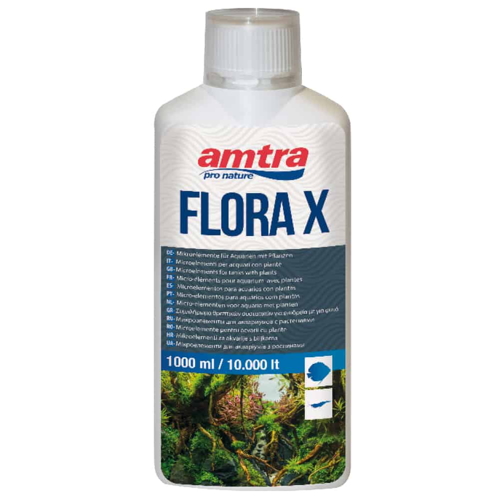 Amtra Flora X integratore di ferro e microelementi per acquari