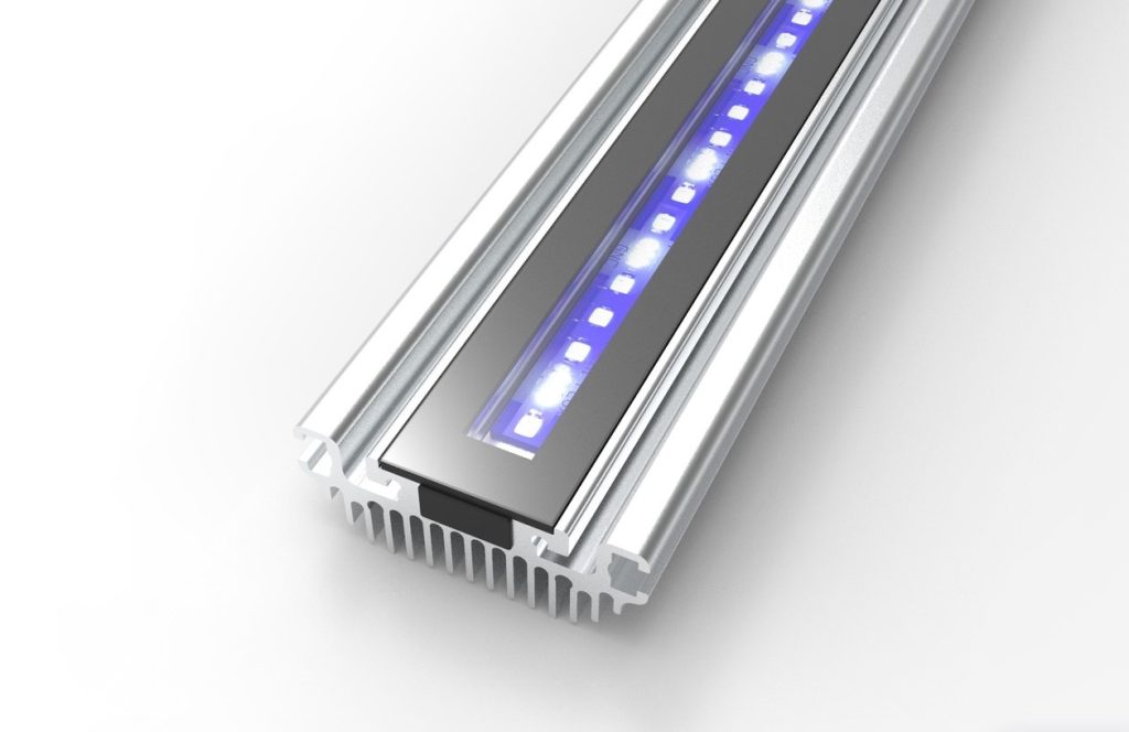 Plafoniera a led GNC Bluray M GNC presenta la nuova serie di barre a led Silvermoon Marine+