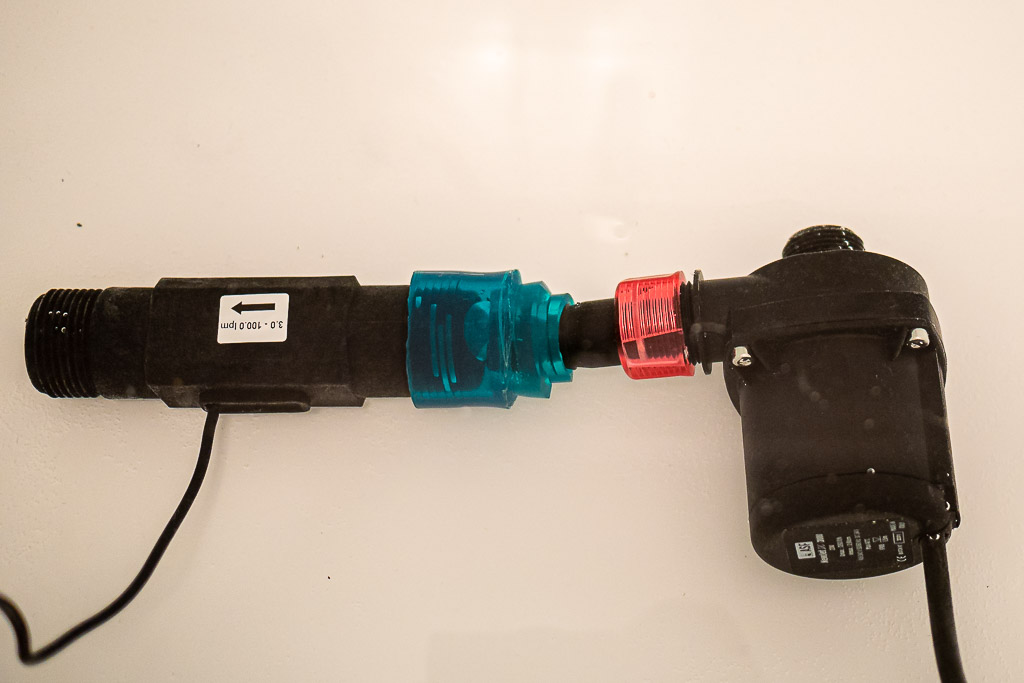 Pompa di risalita ASF NewJet DC 2000 recensione - rilevazione della portata
