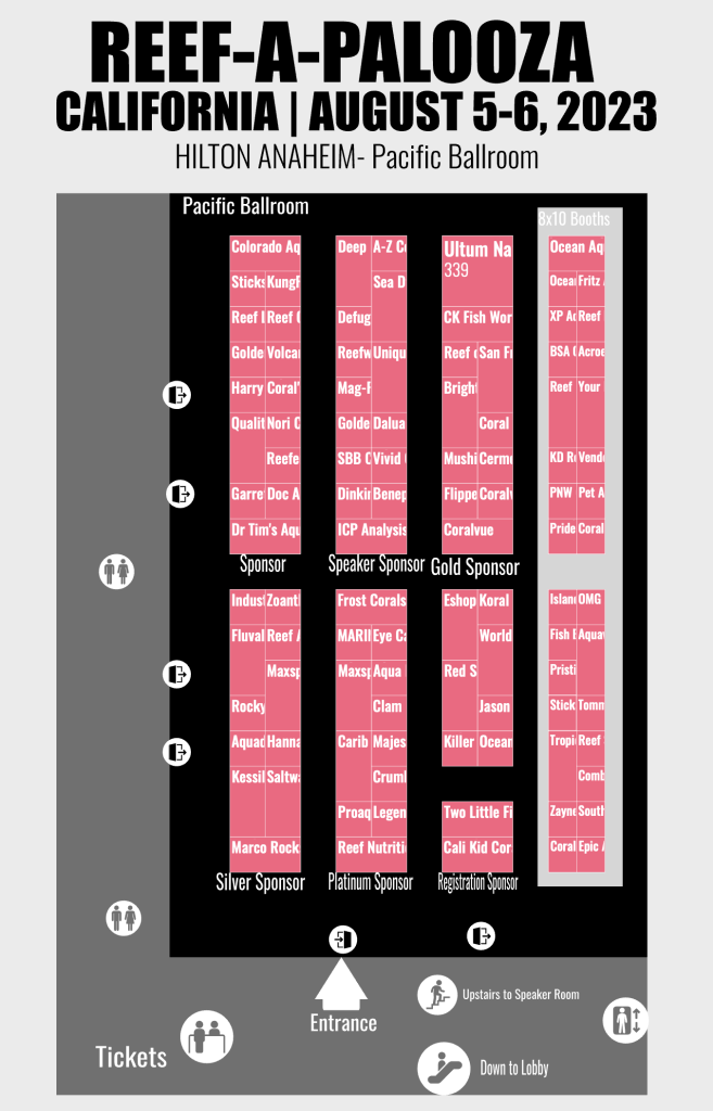 Gli espositori a ReefAPalooza 2023 California