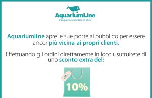 AquariumLine apre le porte e regala un extra sconto del 10%