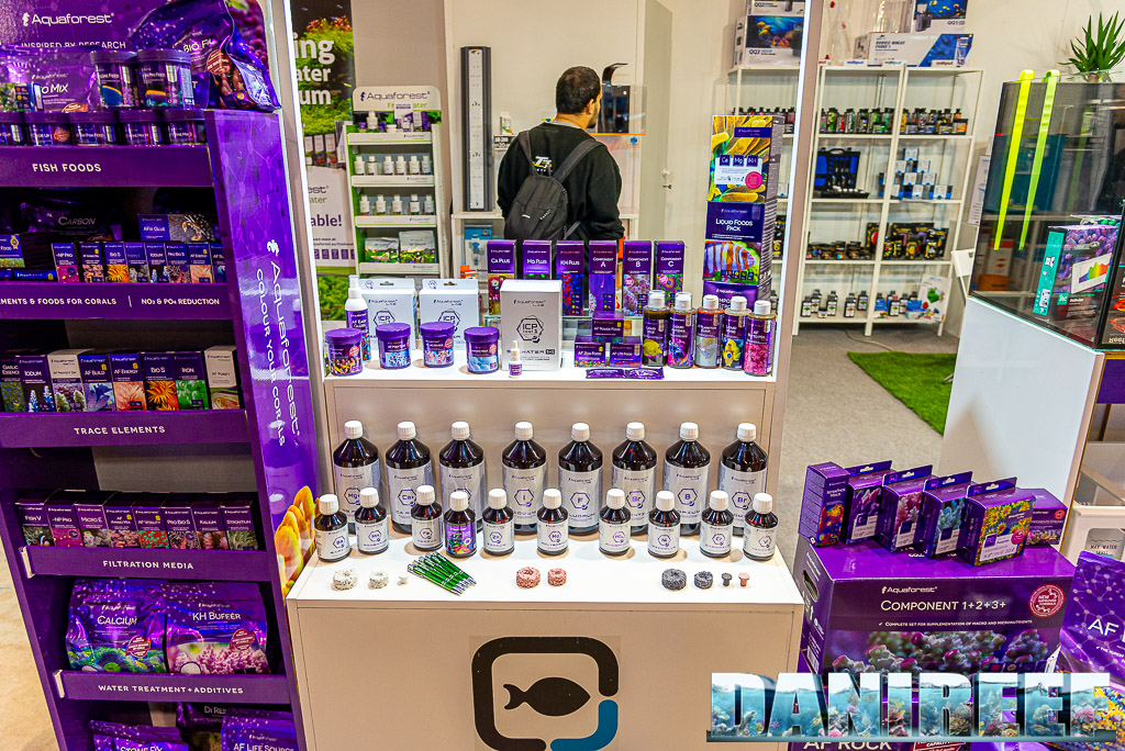 Prodotti Aquaforest presso Aquariatech al PetsFestival 2023