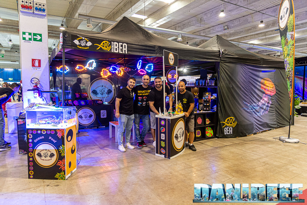 Ocean Reef Tank Owners al PetsFestival 2023 con uno stand magnifico