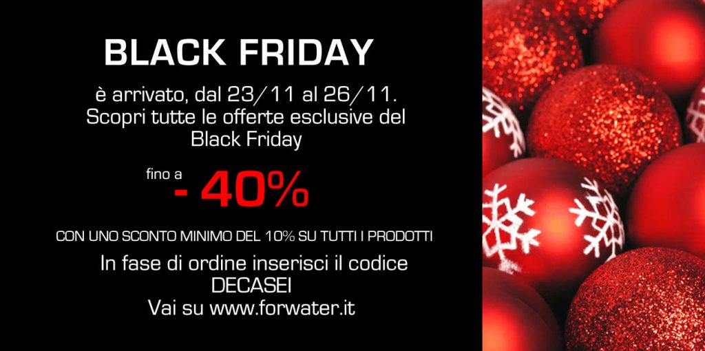 Offerte Forwater Black Friday 2023