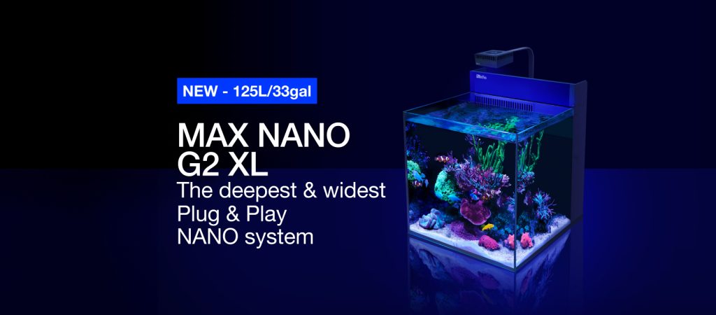 MAX NANO G2 XL Fonte: https://redseafish.com/aquarium-systems/max-nano-g2-xl/