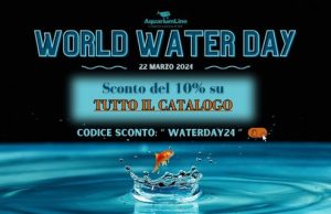 Sconto 10% da AquariumLine per la giornata mondiale dell’acqua