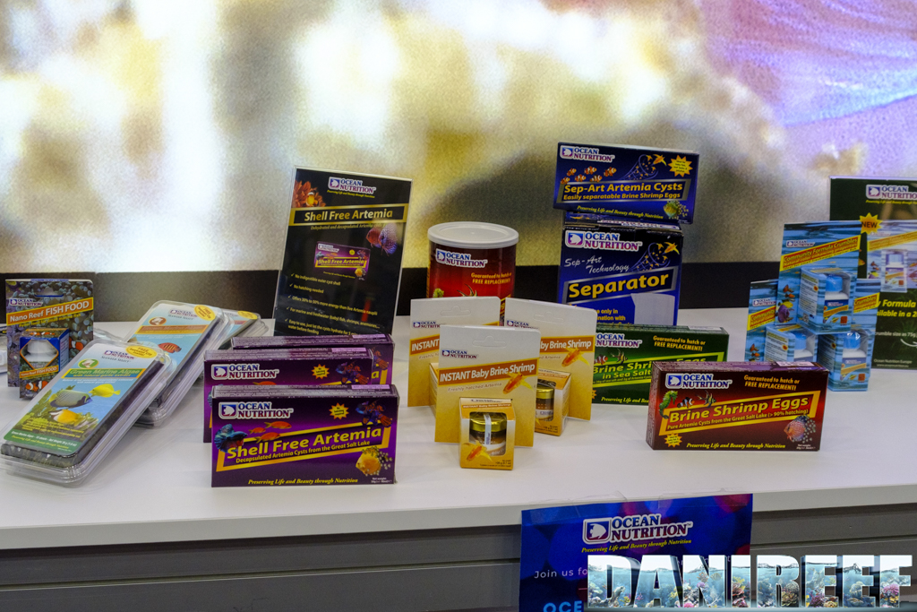 Prodotti Ocean Nutrition in mostra all'Interzoo 2024 di Norimberga