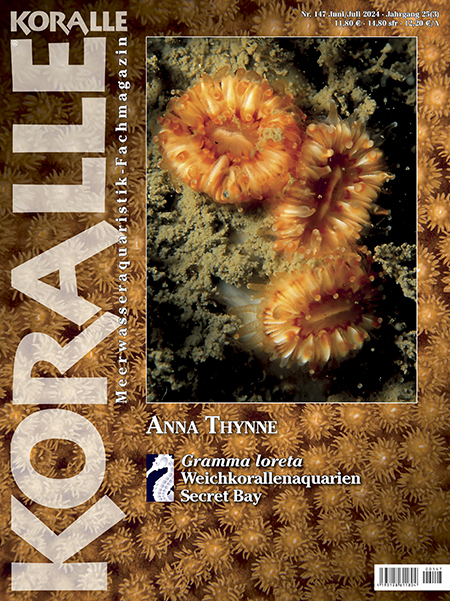 La storia dell'acquariofilia marina su Koralle Magazine 147