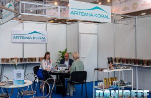 Artemia Koral GmbH e i suoi alimenti liofilizzati in fiera a Norimberga