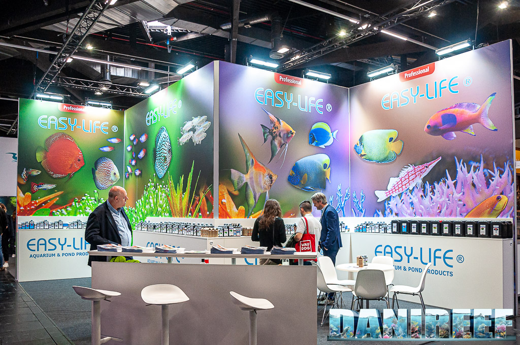 Lo stand Easy-Life al padiglione 4 di Interzoo 2024 Lo stand Easy-Life al padiglione 4 di Interzoo 2024