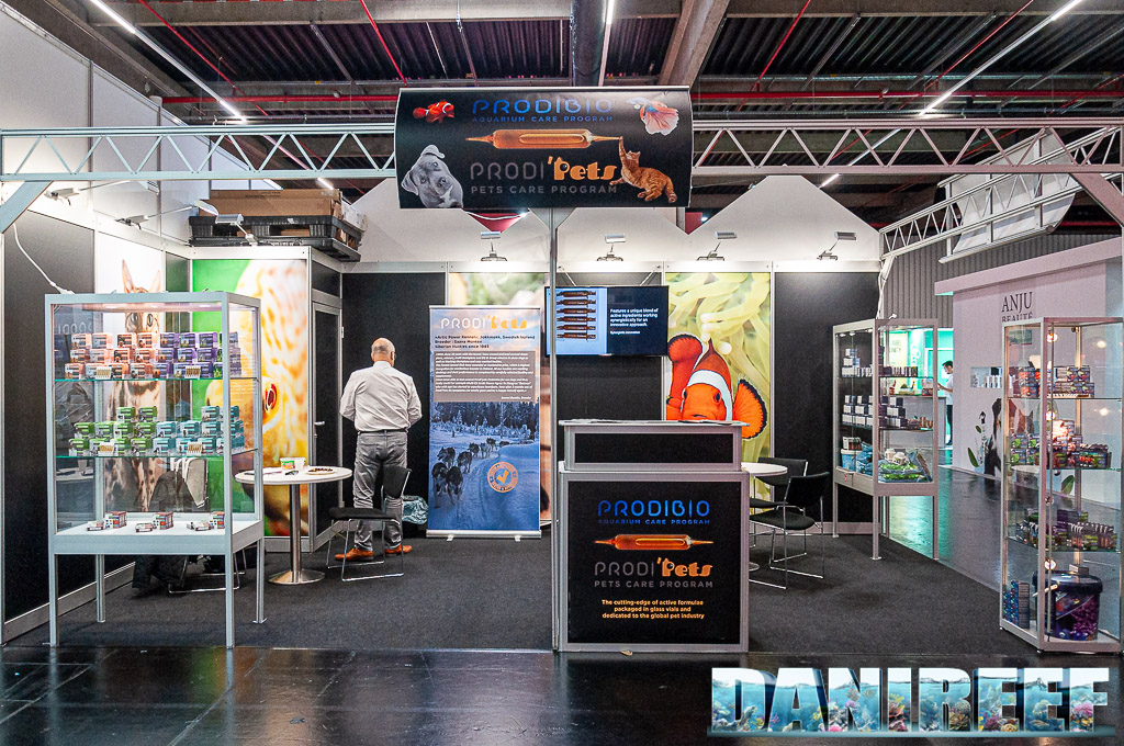 Lo stand Prodibio al padiglione 3 di Interzoo 2024 Lo stand Prodibio al padiglione 3 di Interzoo 2024