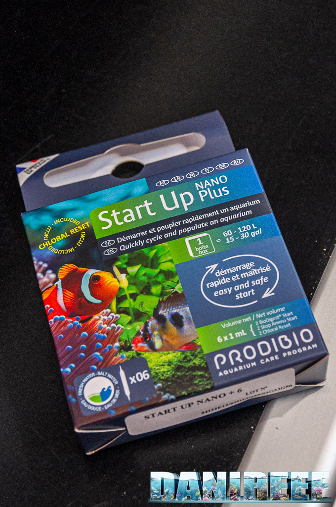 Start Up Nano Plus di Prodibio integra anche una fiala di Chloral Reset (qui la versione da 6 fiale) Start Up Nano Plus di Prodibio integra anche una fiala di Chloral Reset (qui la versione da 6 fiale)