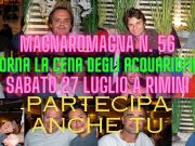 Il 56esimo MagnaRomagna sarà sabato 27 luglio a Rimini