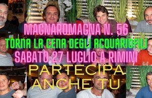 Il 56esimo MagnaRomagna sarà sabato 27 luglio a Rimini