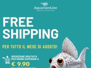 AquariumLine: scopri le spedizioni gratis per tutto agosto
