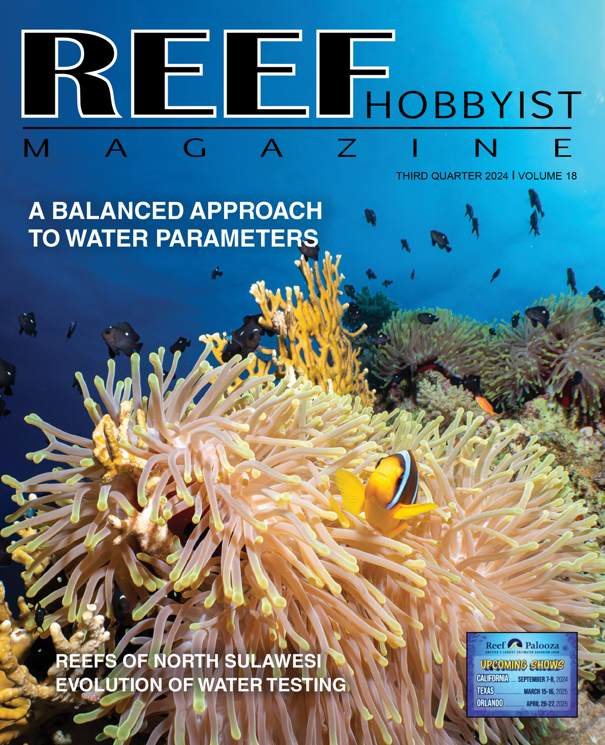 Reef Hobbyist Magazine di maggio ci porta sul Reef del Nord Sulawesi