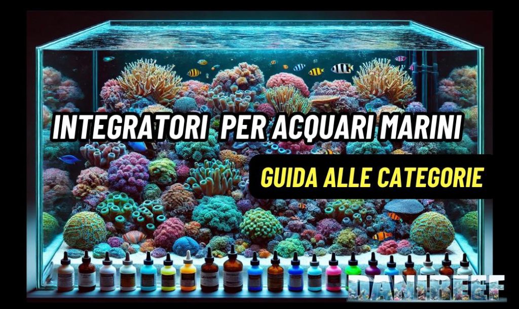 integratori per acquari marini di coralli