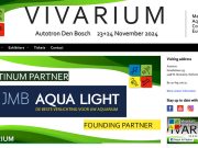 Vivarium 2024 in Olanda dedicata agli acquari – questa settimana