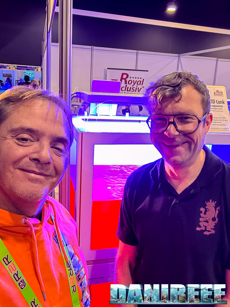 Torsten Hess di Royal Exclusiv con DaniReef a Vivarium 2024