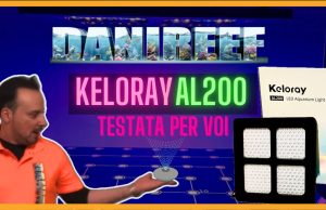 Keloray AL200 nel DaniReef LAB: la plafoniera da 224 LED per acquari marini keloray social