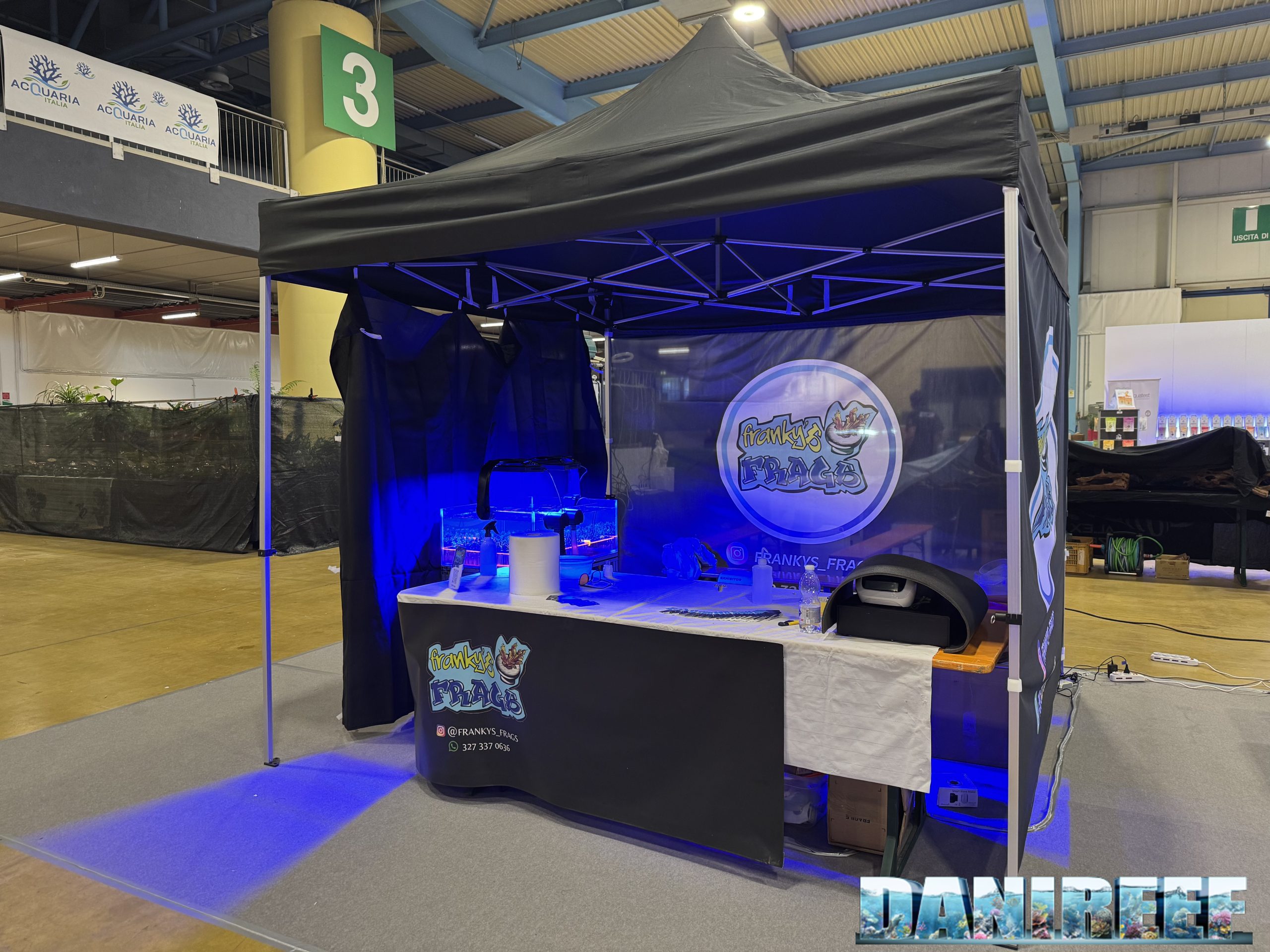 Franky's Frags stand AcquariaItalia 2025
