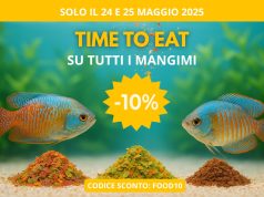 Time to Eat -10% su tutti i mangimi per il weekend su AquariumLine