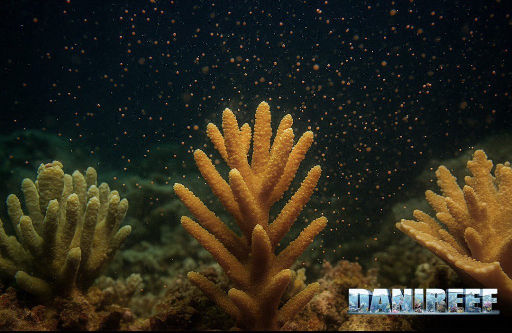 riproduzione dei coralli