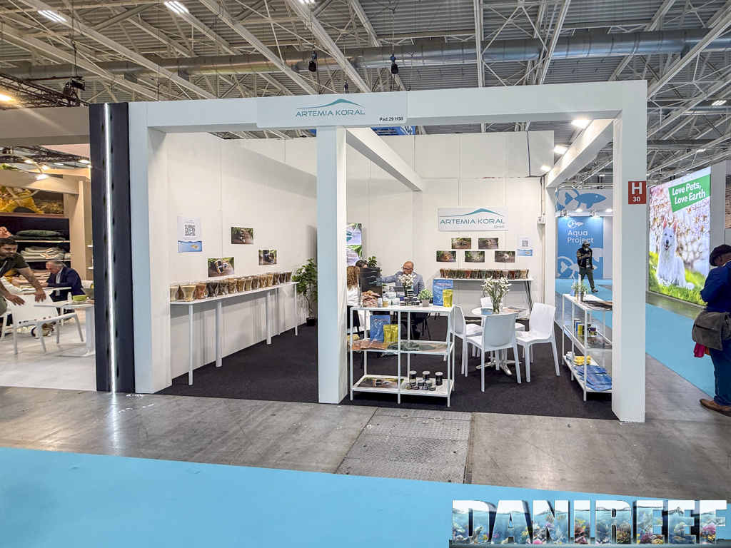 Lo stand Artemia Koral a Zoomark 2025