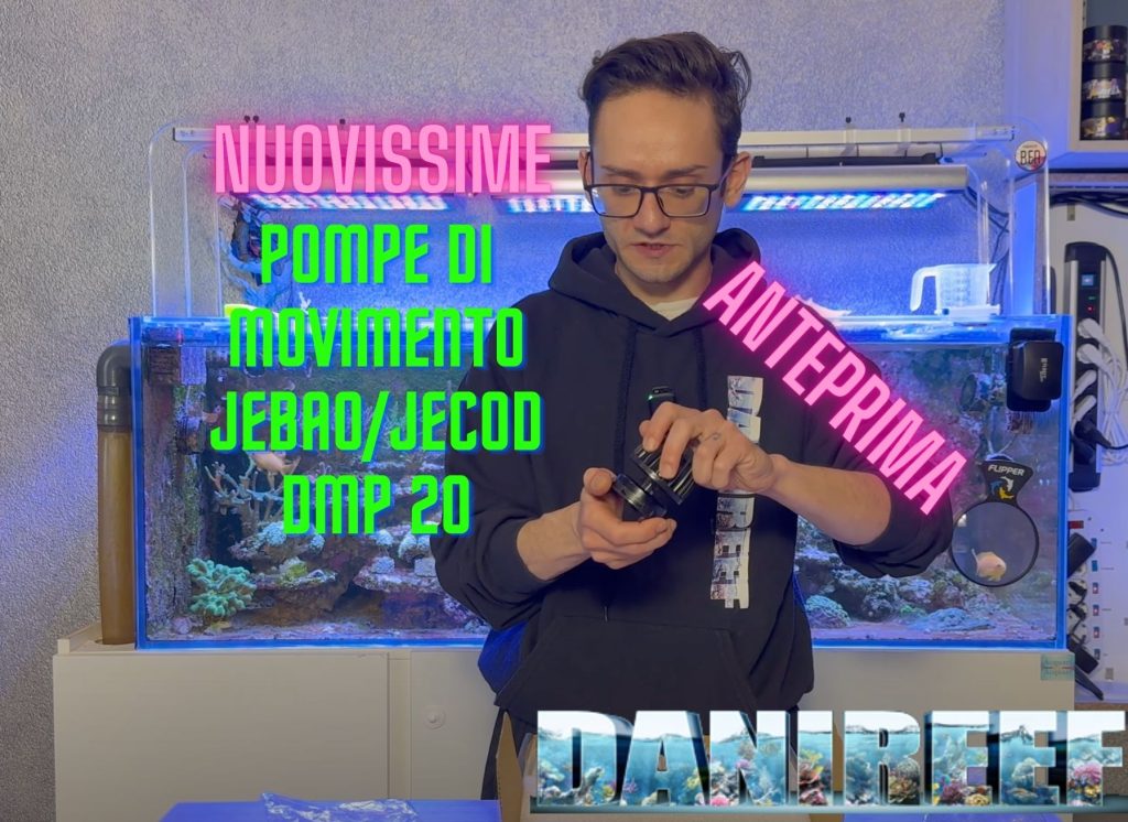 Pompa di movimento Jecod DMP 20M – nuova alternativa alle Vortech per acquari marini e dolci