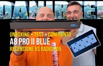 A8 PRO II Blue vs Radion G5 – recensione e test nel DaniReef LAB