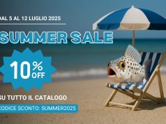AquariumLine lancia i saldi d’estate: -10% su tutto fino al 12 luglio