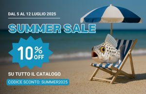 AquariumLine lancia i saldi d’estate: -10% su tutto fino al 12 luglio