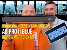 A8 PRO II Blue vs Radion G5 – Review and Test in the DaniReef LAB