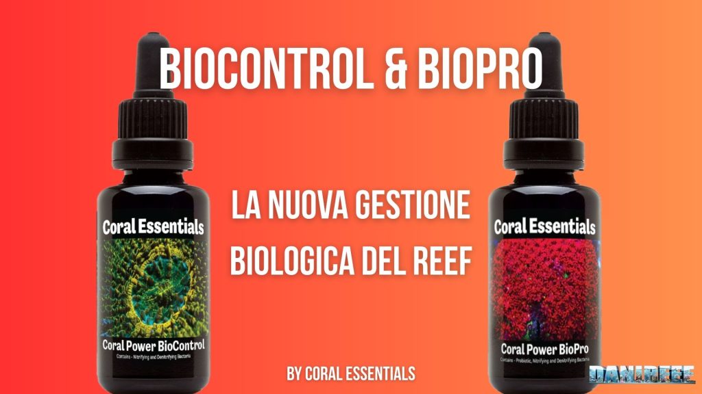 Coral Essentials BioPro e BioControl: gestione biologica avanzata del reef