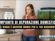 Impianto di depurazione domestico: l’acqua va bene per l’acquario? acqua depuratore domestico acquario