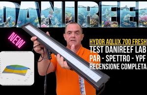 Hydor AQLUX 700 Fresh recensione – test DaniReef LAB con PAR
