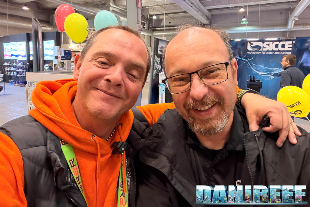 Con Paulo di Seachem presso Sicce