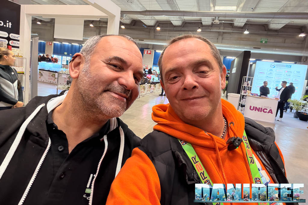 Con Fabio Lorusso di ITAU e Acquario Croce Coperta