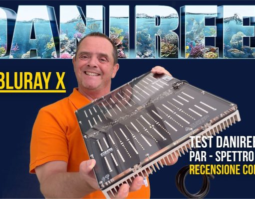 GNC BluRay X: DaniReef LAB – PAR, cPUR, spettro e consumi per reef esigenti