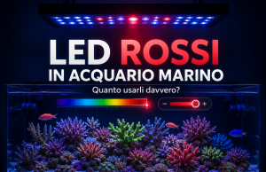 LED rossi nell’acquario marino: quando e quanto usarli