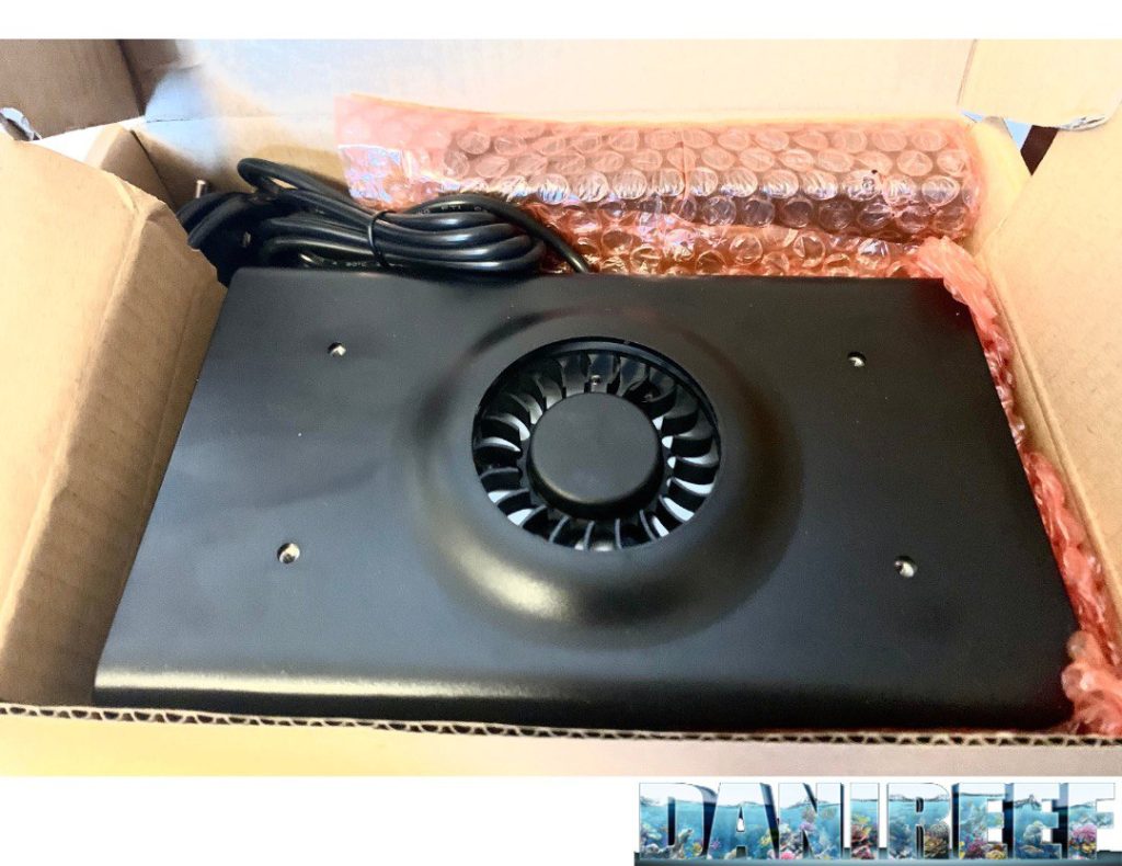 Scocca della Noopsyche K7 Pro V3 in alluminio con dissipatore e ventola di raffreddamento