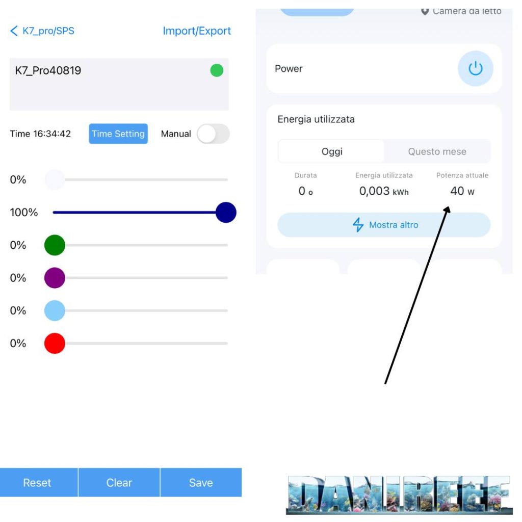 Dettaglio del canale Royal Blue della Noopsyche K7 Pro V3