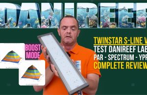 Twinstar S-Line V: the light fixture with the boost in the DaniReef LAB