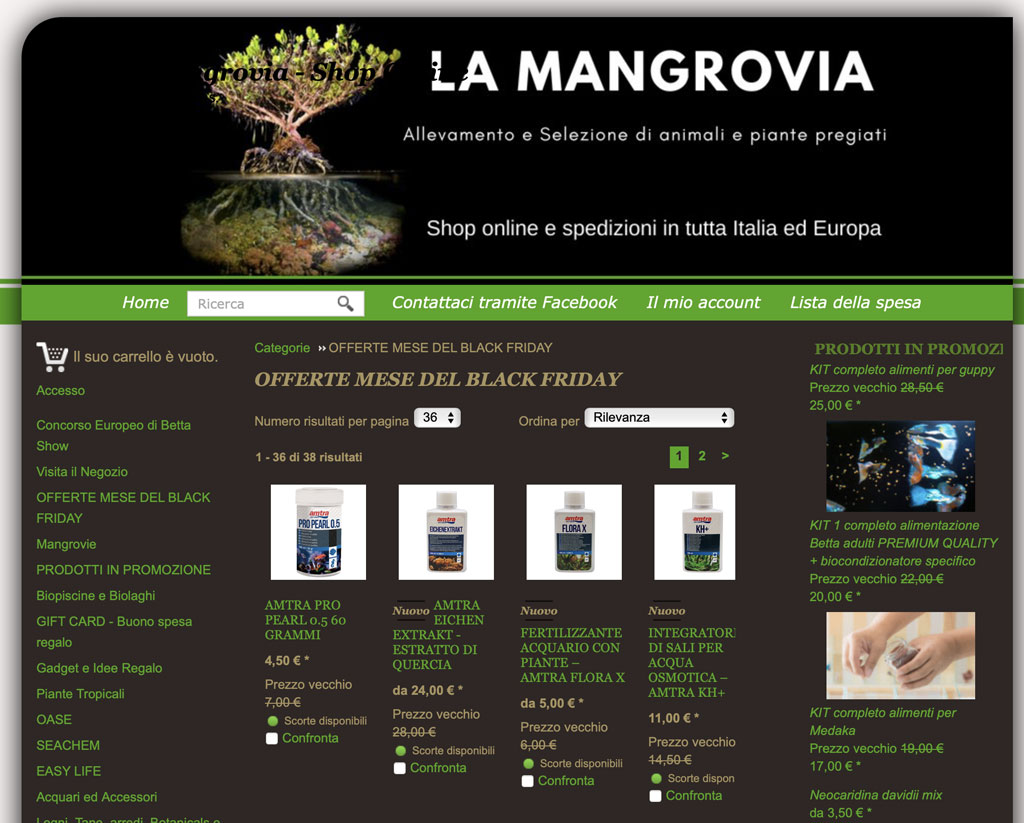 Offerte La Mangrovia Black Friday 2025