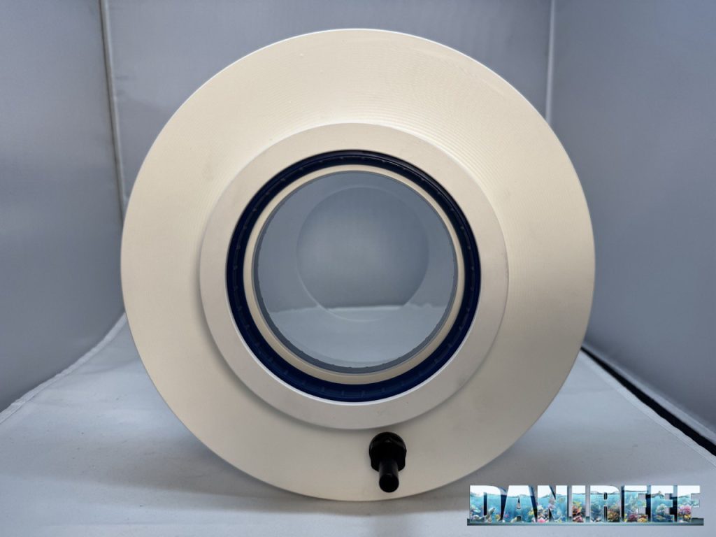 Schiumatoio Ultra Reef Akula 190: l'innesto del bicchiere