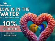 Sconto del 10% per San Valentino su AquariumLine
