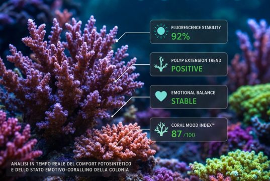AI Reef Coach: la plafoniera che si regola con lo stato dei coralli